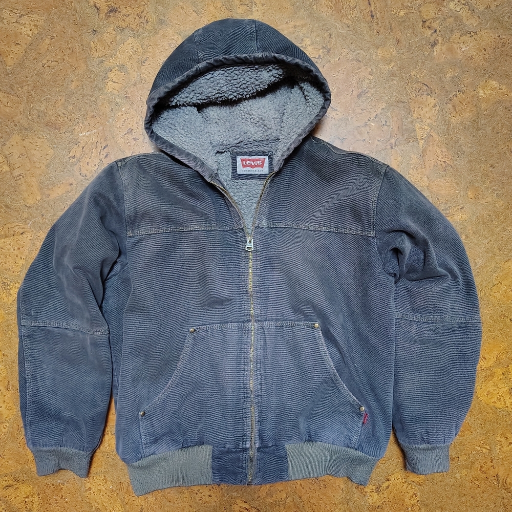 Levi's Large Detroit jacket Sherpa Lined Carhart Style Jacket